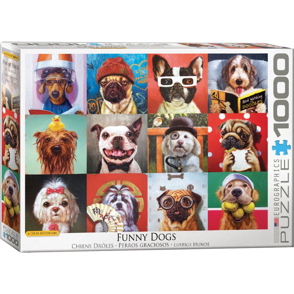 Eurographics Puzzles - Puzzle Funny Dogs