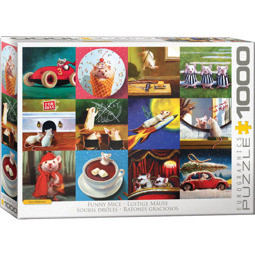 Eurographics Puzzles - Puzzle Funny Mice