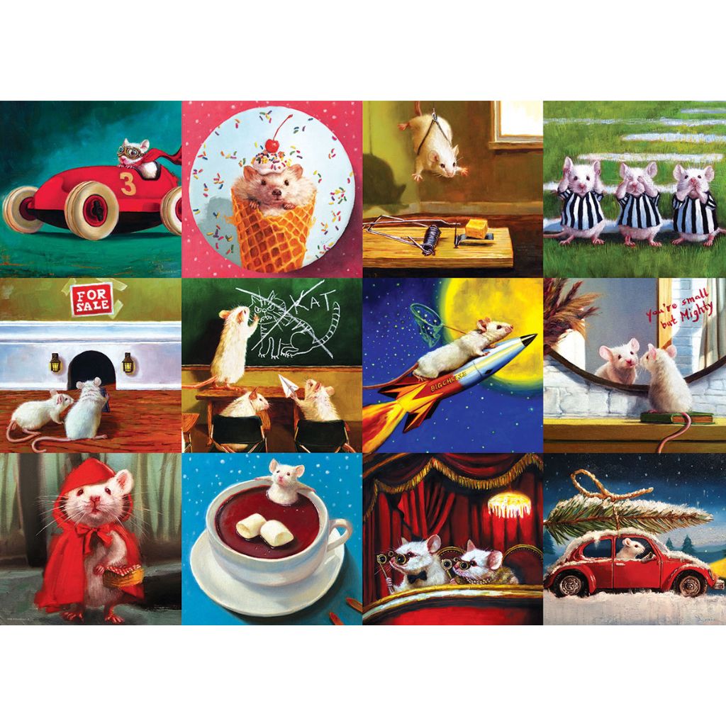 Eurographics Puzzles - Puzzle Funny Mice
