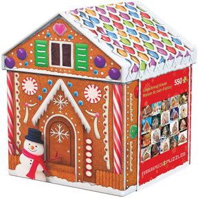 Eurographics Puzzles - Puzzle Gingerbread House Tin