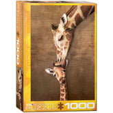 Eurographics Puzzles - Puzzle Giraffe Mother's Kiss