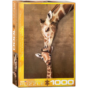 Eurographics Puzzles - Puzzle Giraffe Mother's Kiss