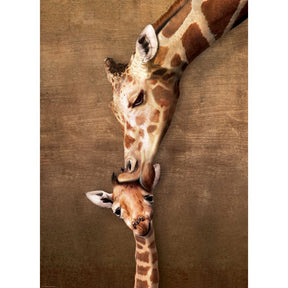 Eurographics Puzzles - Puzzle Giraffe Mother's Kiss