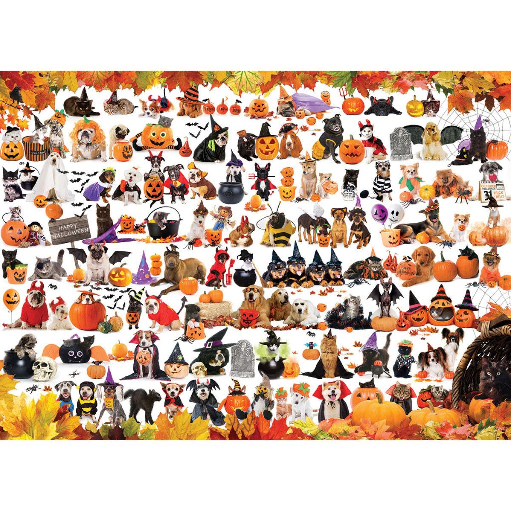 Eurographics Puzzles - Puzzle Halloween Pets