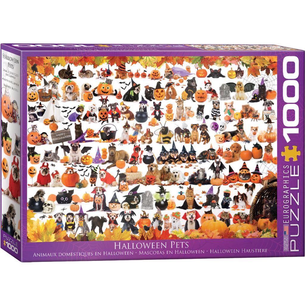 Eurographics Puzzles - Puzzle Halloween Pets