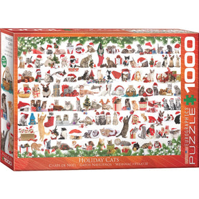 Eurographics Puzzles - Puzzle Holiday Cats