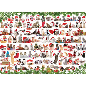 Eurographics Puzzles - Puzzle Holiday Cats