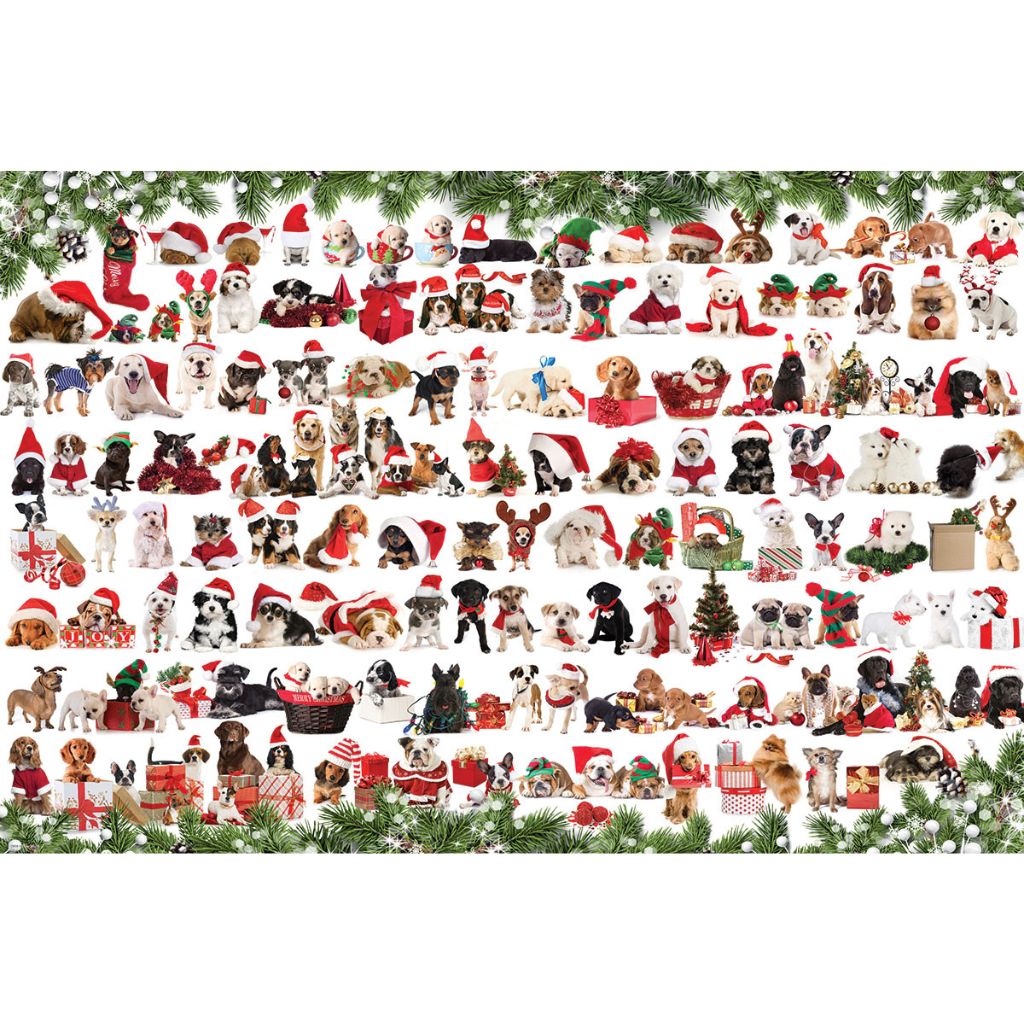 Eurographics Puzzles - Puzzle Holiday Dogs