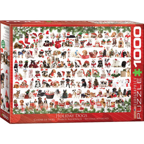 Eurographics Puzzles - Puzzle Holiday Dogs