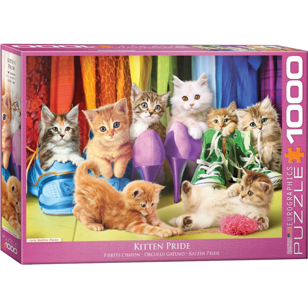 Eurographics Puzzles - Puzzle Kitten Pride