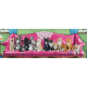 Eurographics Puzzles - Puzzle Kitty Cat Couch