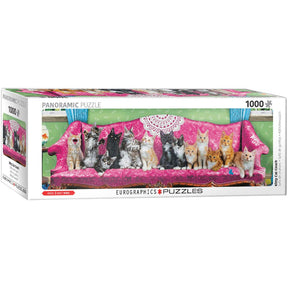 Eurographics Puzzles - Puzzle Kitty Cat Couch
