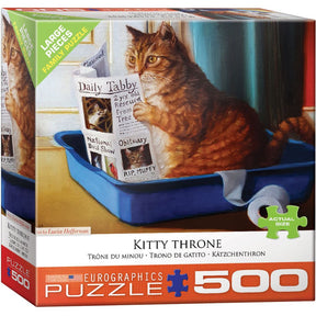 Eurographics Puzzles - Puzzle Kitty Throne
