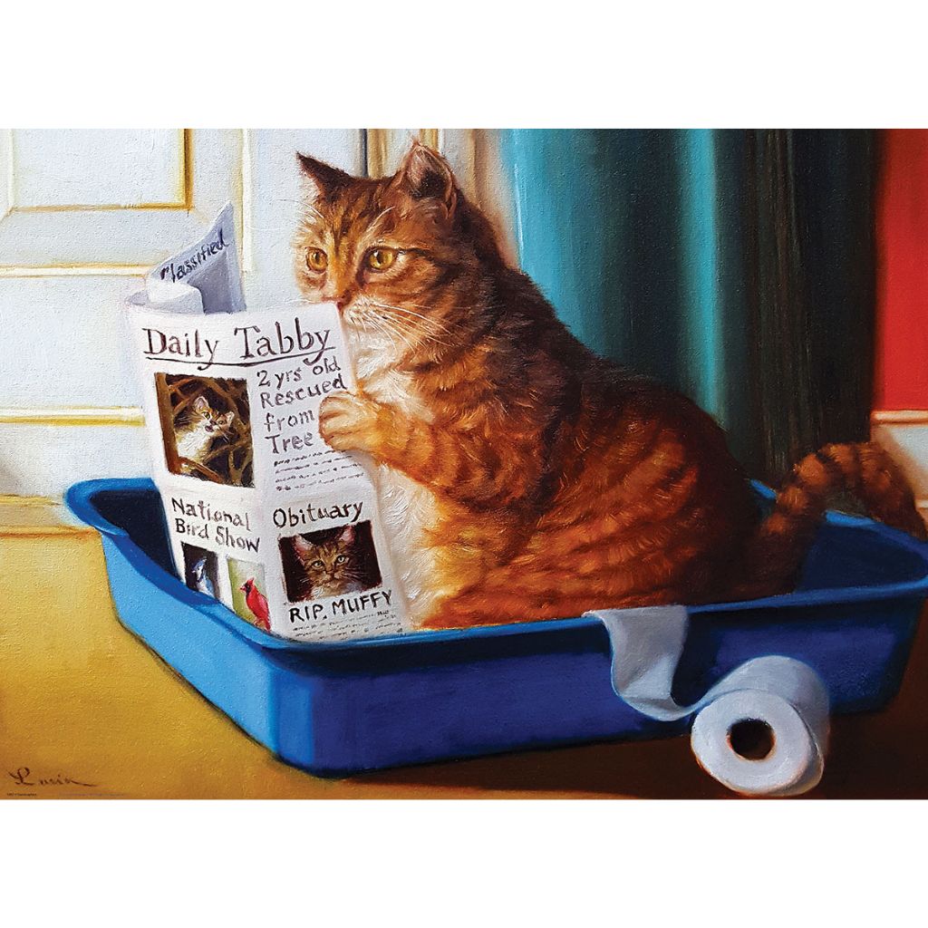 Eurographics Puzzles - Puzzle Kitty Throne