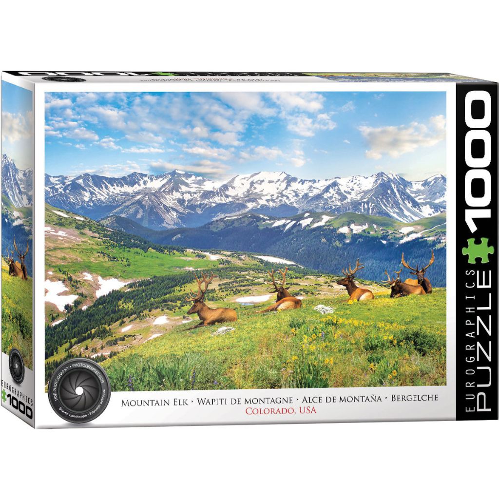 Eurographics Puzzles - Puzzle Mountain Elks