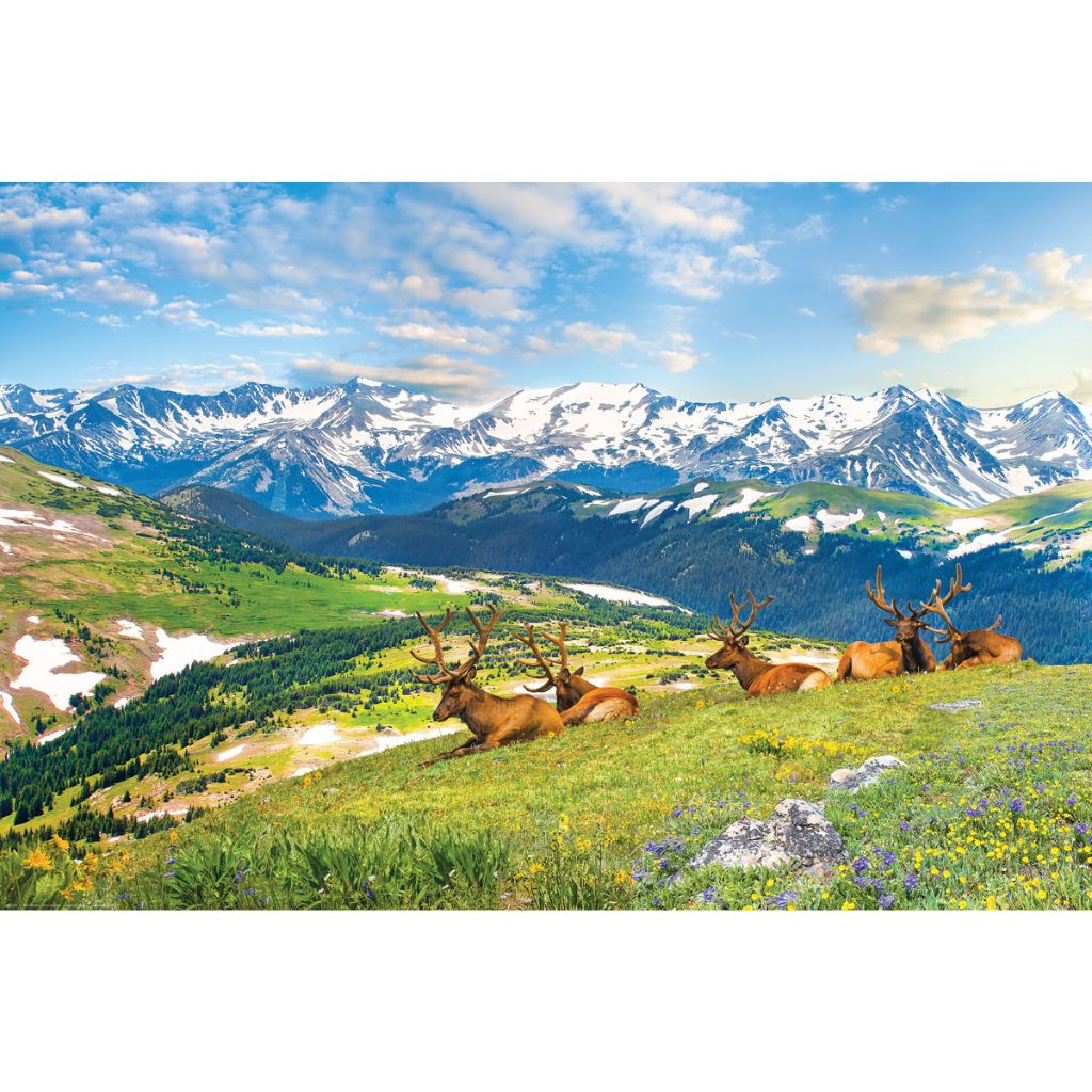 Eurographics Puzzles - Puzzle Mountain Elks