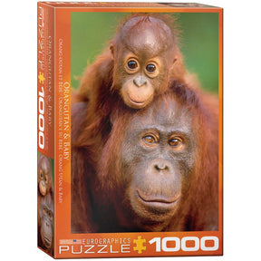 Eurographics Puzzles - Puzzle Orangutan & Baby