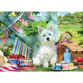 Eurographics Puzzles - Puzzle Scottie Dog Picnic