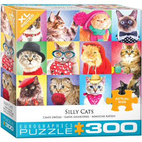 Eurographics Puzzles - Puzzle Silly Cats