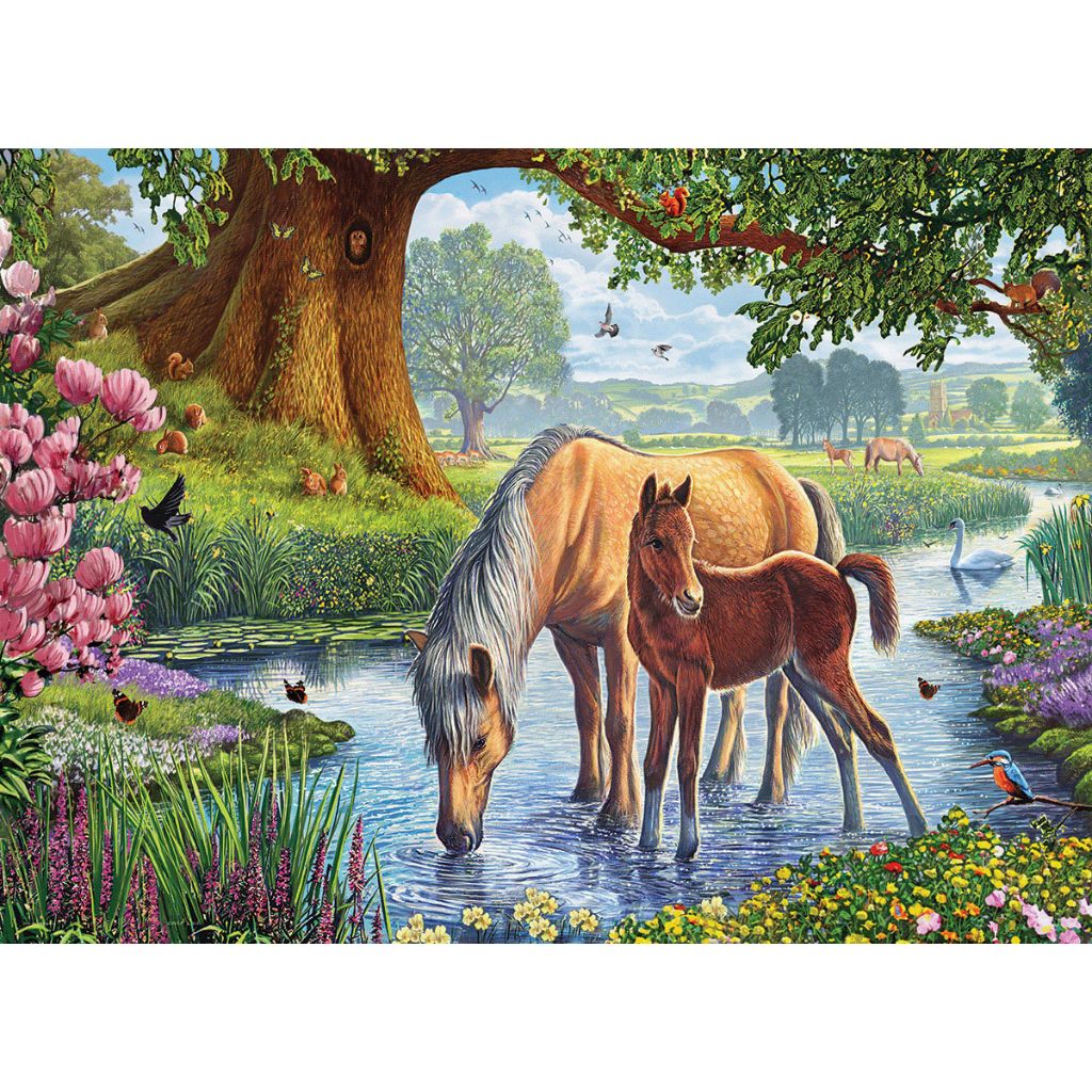 Eurographics Puzzles - Puzzle The Fell Ponies
