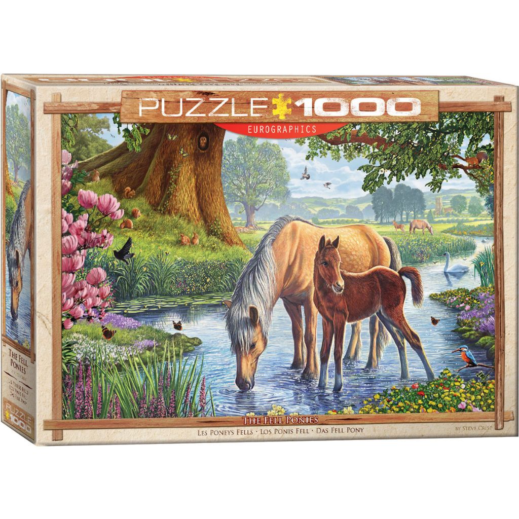 Eurographics Puzzles - Puzzle The Fell Ponies