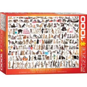 Eurographics Puzzles - Puzzle The World of Cats
