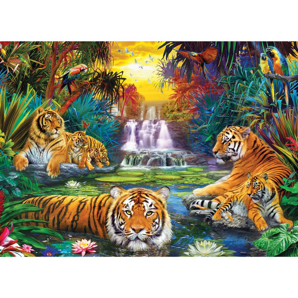 Eurographics Puzzles - Puzzle Tiger's Eden