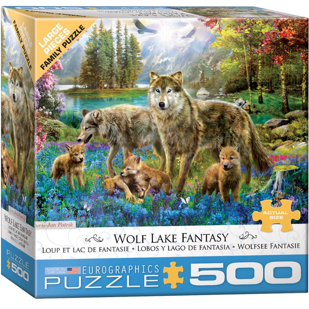Eurographics Puzzles - Puzzle Wolf Lake Fantasy