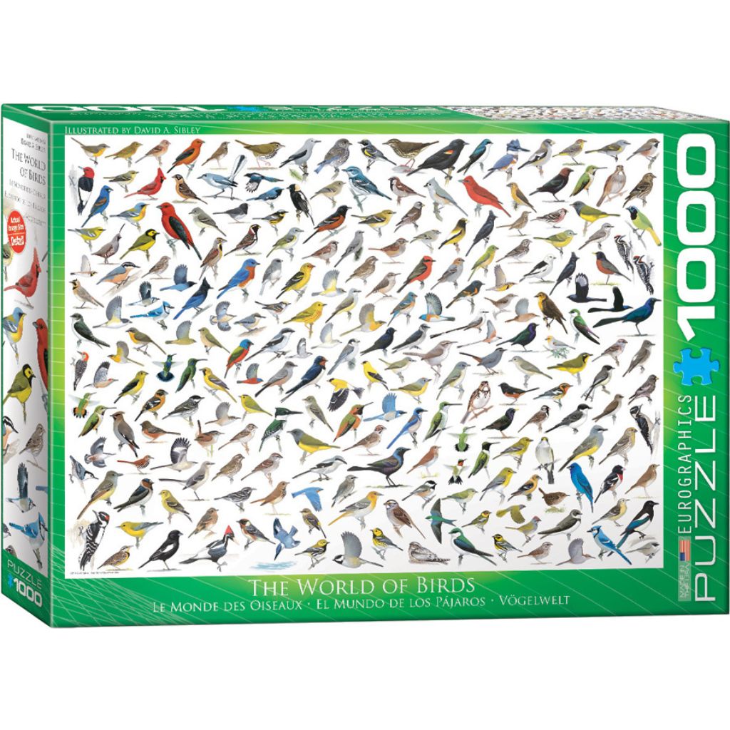 Eurographics Puzzles - Puzzle World of Birds