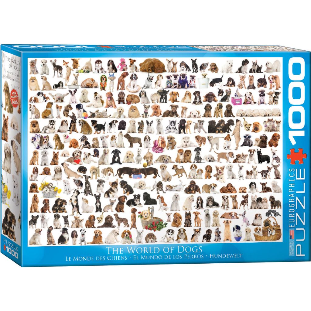 Eurographics Puzzles - Puzzle World of Dogs