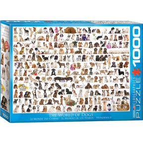 Eurographics Puzzles - Puzzle World of Dogs