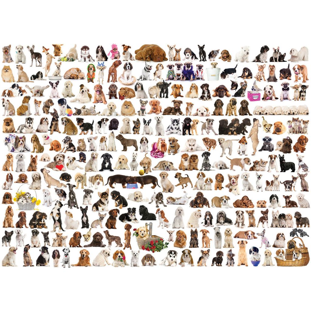 Eurographics Puzzles - Puzzle World of Dogs