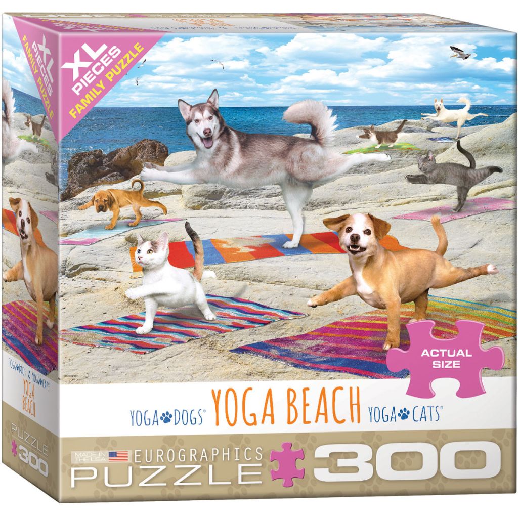 Eurographics Puzzles - Puzzle Yoga Beach
