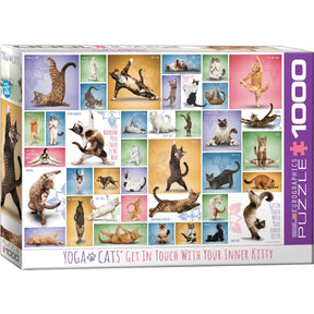 Eurographics Puzzles - Puzzle Yoga Cats
