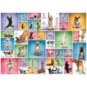 Eurographics Puzzles - Puzzle Yoga Dogs