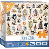 Eurographics Puzzles - Puzzle Yoga Kittens