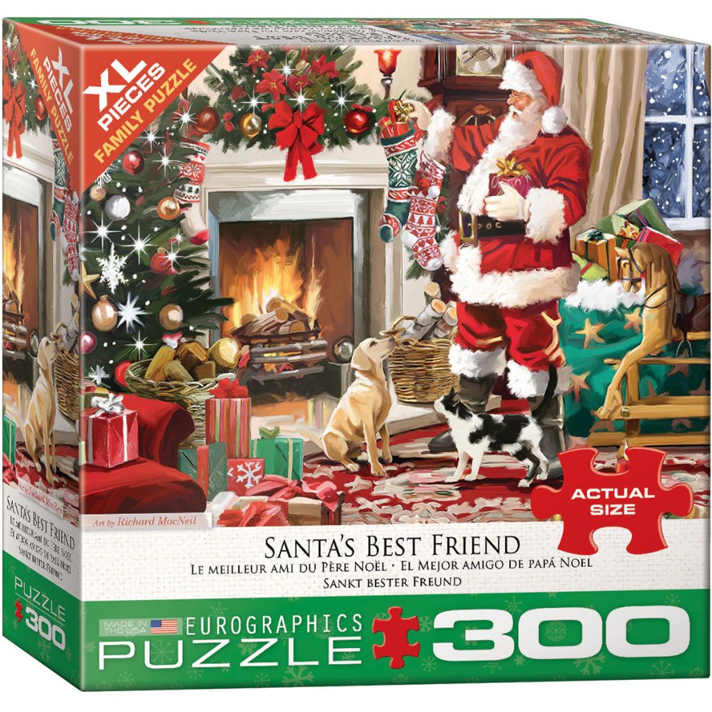 Eurographics Puzzles - Puzzle Santa's Best Friend