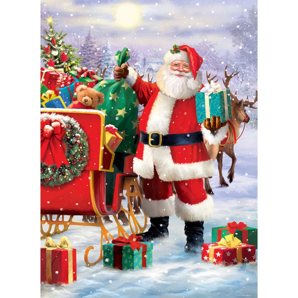 Eurographics Puzzles - Puzzle Santa Sled