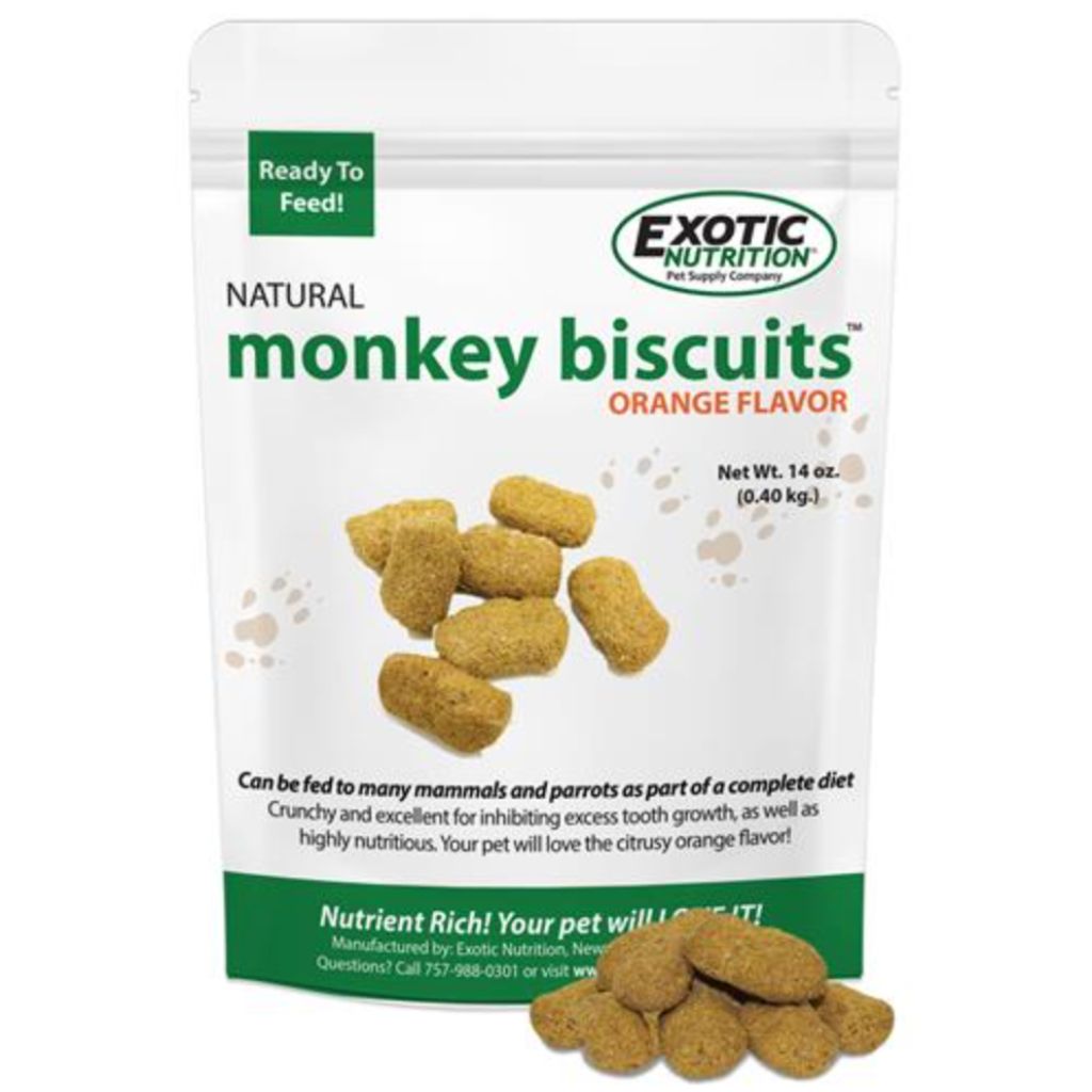 Exotic Nutrition - Monkey Biscuits Orange Flavor