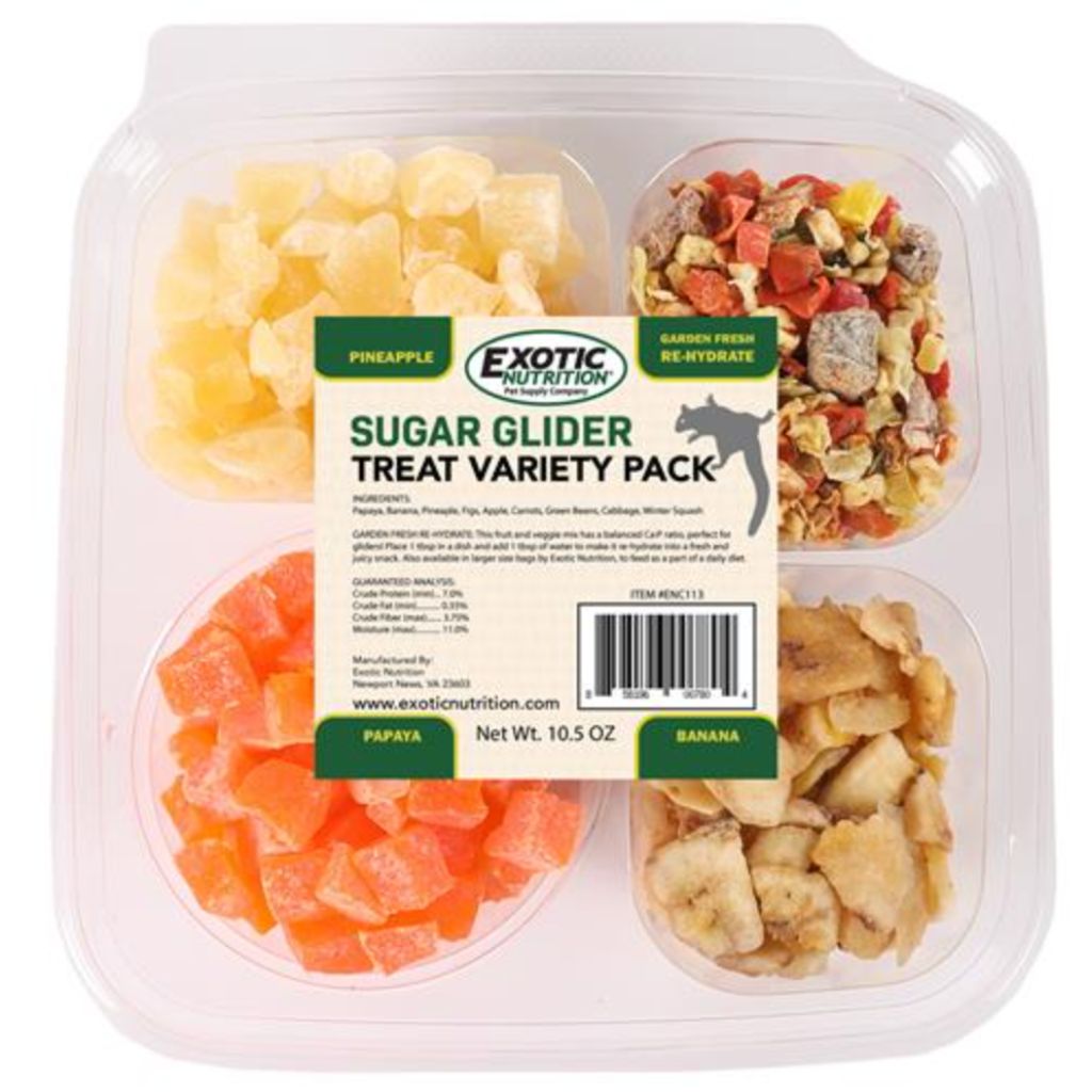 Exotic Nutrition - Sugar Glider Treat Variety Pack - Southern Agriculture 