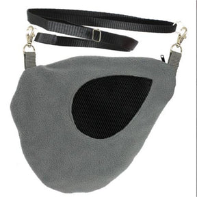 Exotic Nutrition - Carry Pouch for Small Animals Teardrop Shape Black - Southern Agriculture 