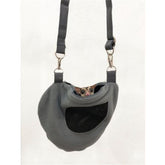 Exotic Nutrition - Carry Pouch for Small Animals Teardrop Shape Black - Southern Agriculture 