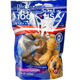 Pet Factory - Knotted Bones Rawhide Beef & Chicken 100% USA Beefhide - Southern Agriculture 