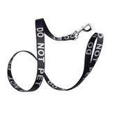 DogLine - Leash Nylon Reflective "DO NOT PET"