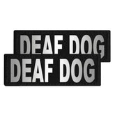 DogLine - Patches Velcro - DEAF DOG- 2 Pack