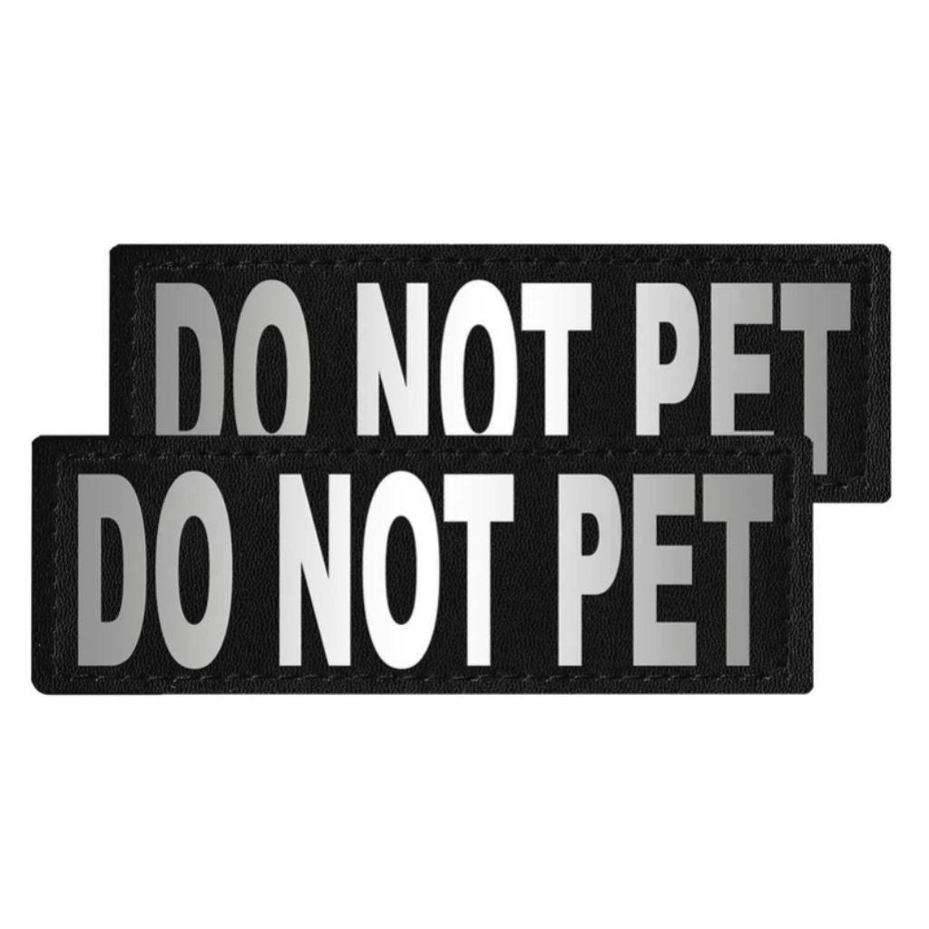 DogLine - Patches Velcro - DO NOT PET- 2 Pack