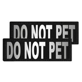 DogLine - Patches Velcro - DO NOT PET- 2 Pack