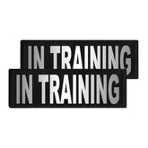 DogLine - Patches Velcro - IN TRAINING- 2 Pack