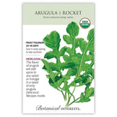 Botanical Interests, Inc. - Arugula Rocket Organic Seeds - Southern Agriculture 