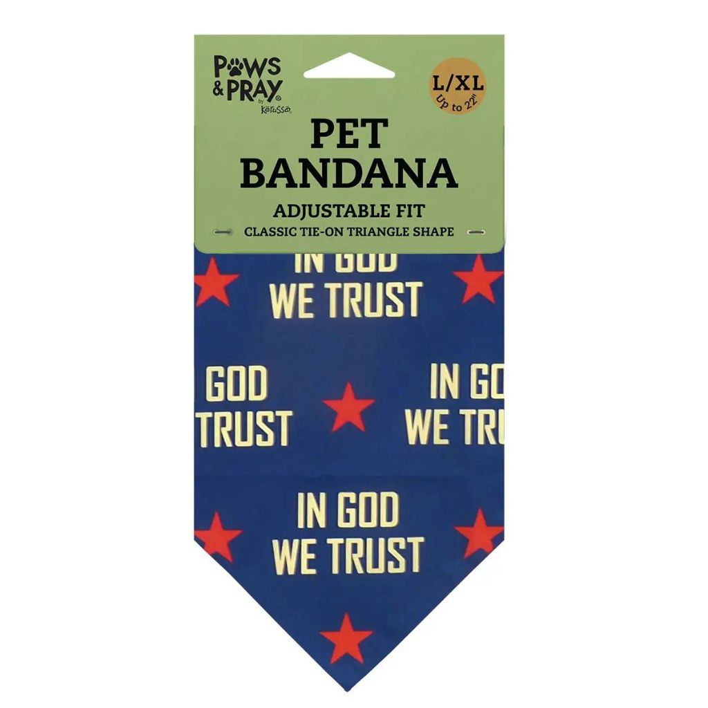 Kerusso - Pet Bandana In God We Trust